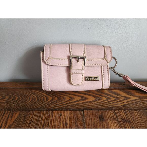 Vituri Mini Purse 5.5 x 3.5" (Pink) W/Strap - Picture 1 of 4